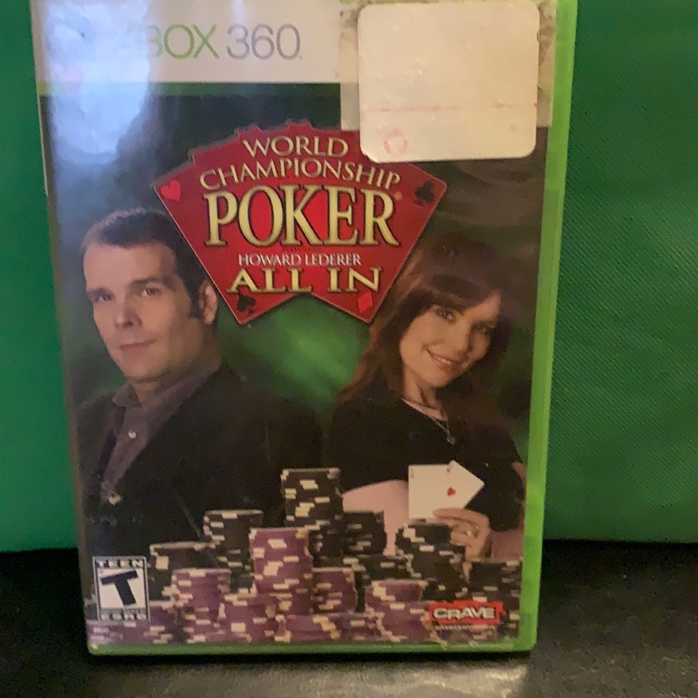 Xbox 360 world championship poker Howard Lederer all in